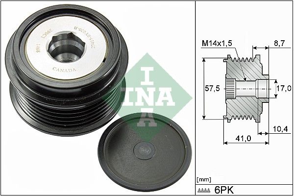 INA 535028210 | Alternatör Kasnağı G2gt 10300 Fa