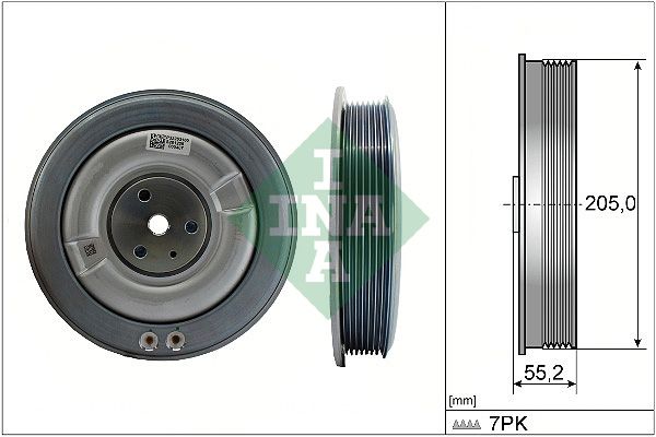 INA 544050610 | Volvo Xc90-60 S90-60 2.0D Krank Kasnağı 32253160