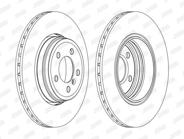 JURID 562437JC | Jur-562437Jc / BMW E65 Arka Disk 34211166129 Adet | 1 Adet