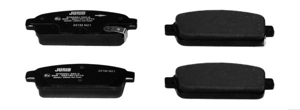 JURID 573335J | Fren Balatası Opel Astra J / Chevrolet Cruze Arka