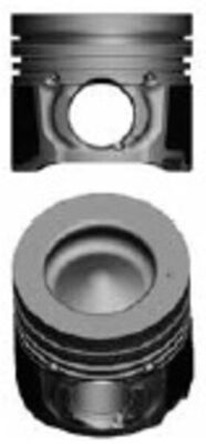MAHLE 013PI00159012 | Piston + Segman 0.50 74.00 mm (- 0.20 mm Kısa) Ford Fiesta Focus Courıer B-Max 75-95-105 Ps 1.5Dızel 13 -