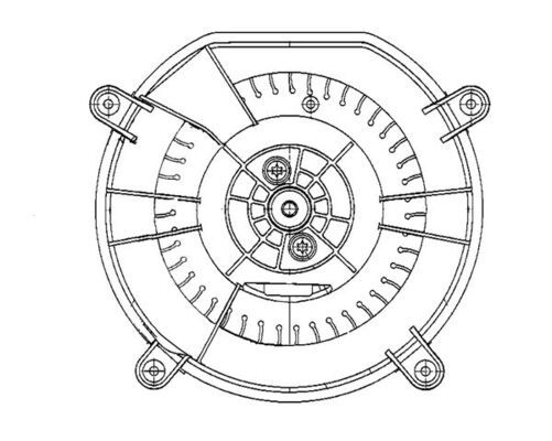 MAHLE AB69000P | Kalorifer Motoru 211 / 219 (Ab69000p)
