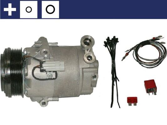 MAHLE ACP24000S | A / C Compressoropel / Vauxhall Astra H Kit