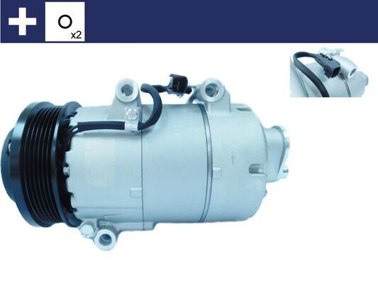 MAHLE ACP861000S | Klima Kompresor Komple C-Max (Dm2) 2.0 TDCI 07-10 Kuga I 2.0 TDCI 10-12 Volvo V50 (545) 2.0 D 05-10