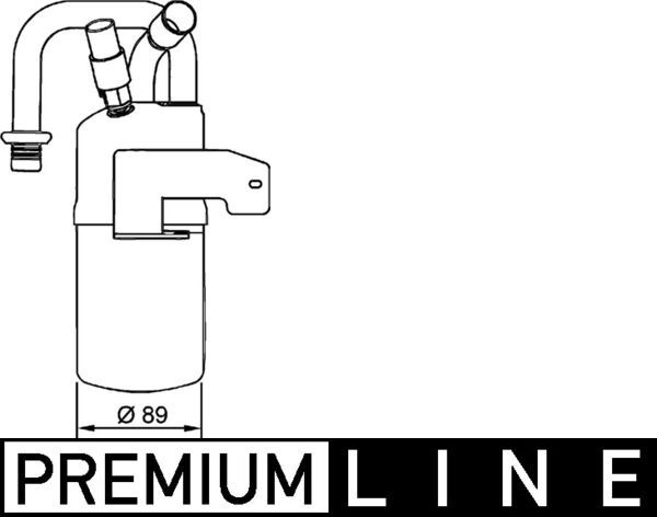 MAHLE AD274000P | Klima Tüpü