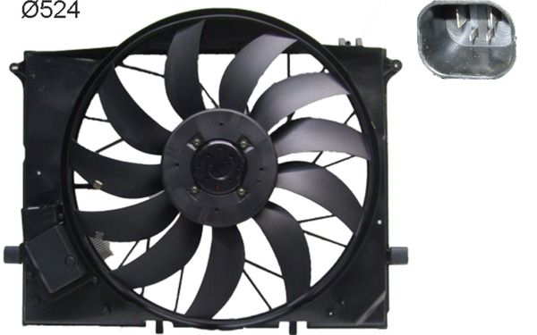 MAHLE CFF172000S | M.Benz W220 Fan Motoru 2205000293