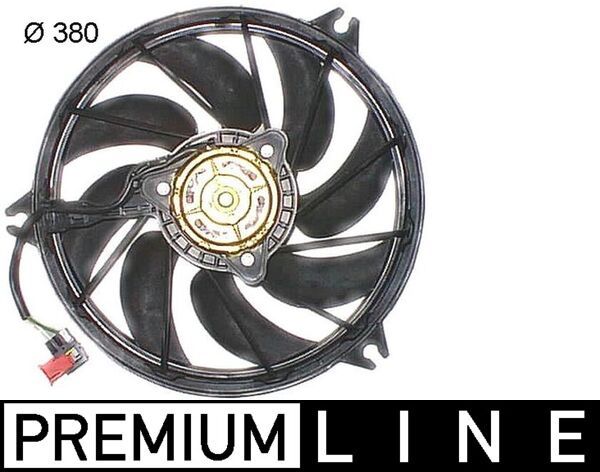 MAHLE CFF290000P | Fan Motoru 99 > Pt.206 (250W-380mm)