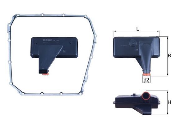 MAHLE HX185D | Şanzıman Filtresi 09 > Aı.A4-A5-A6-Q5