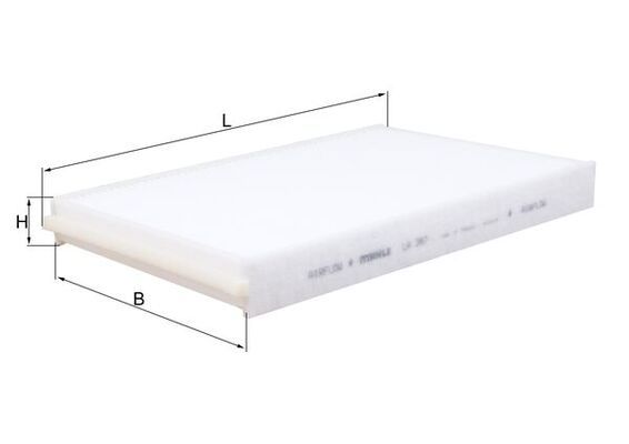 MAHLE LA387 | Polen Filtresi 07-Freelander 11-Range Rover4×4