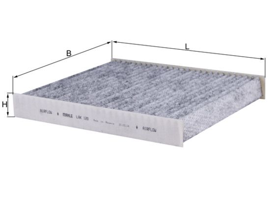 MAHLE LAK120 | Polen Filtresi 02 > Polo + Ca