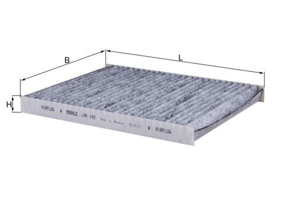 MAHLE LAK142 | Polen Filtresi (Fiat Bravo 07-14 / Stilo 03-08)