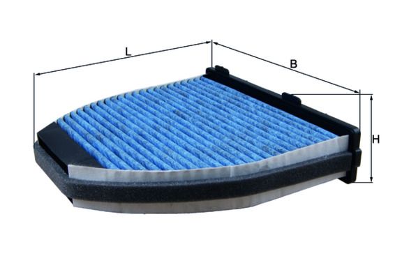 MAHLE LAO413 | Kabin Filtresi Anti Alerjı (Mercedes C Serisi 07-/ CLS 11-/ E Serisi 09-/ Glk 08 -)