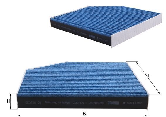 MAHLE LAO667 | Polen Filtresi Anti Alerjen Audi