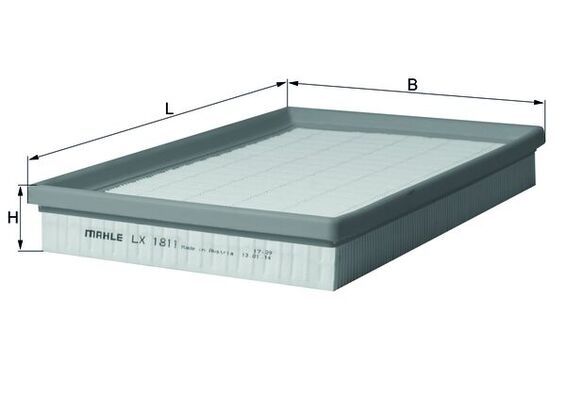 MAHLE LX1811 | Hava Filtresi