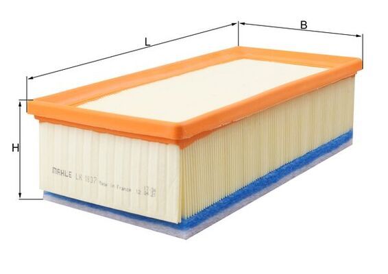 MAHLE LX1837 | Hava Filtresi .