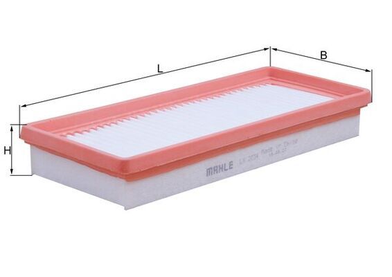 MAHLE LX2034 | Hava Filtresi Smart Fortwo Coupe 1.0 07 -