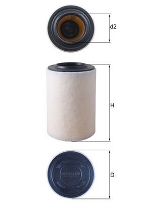 MAHLE LX3286 | Hava Filtresi