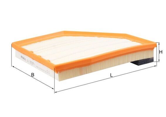 MAHLE LX37271 | Hava Filtresi