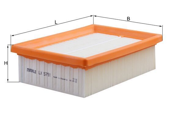 MAHLE LX5791 | Hava Filtresi Jogger Sandero III Stepway III Talıant 1.0 Sce B4d 1.0 TCE H4d