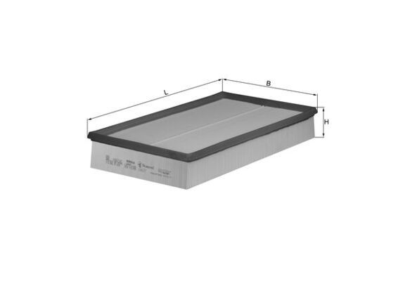MAHLE LX637 | Hava Filtresi