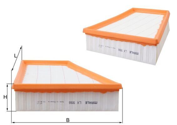 MAHLE LX998 | Hava Filtresi Polo (9N_, 9A_) 01-0944958 Polo V (6R1, 6C1) 09-1744958 44958 Polo IV 02-/ Ibiza IV St (6J8, 6P8) 10-1644958 Toledo IV 12-Ibiza V 09-/ Fabia I (6Y2) 99-0845017 Fabia I Combi (6Y5) 00-0745017 44958 Fabia I Praktik (6Y5) 00-0744958 45017 Fabia I Sedan (6Y3) 99-0745017 Fabia II Combi (