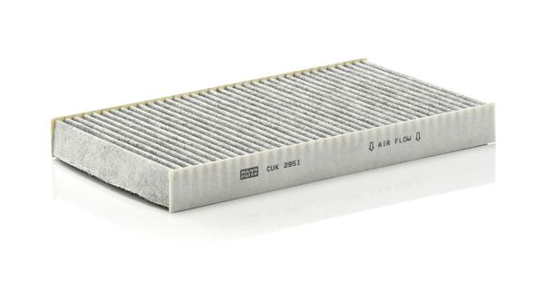 MANN CUK2951 | Kabin Filtresi Karbonlu (Fiat Bravo-Brava-Marea / Alfa Romeo 156)