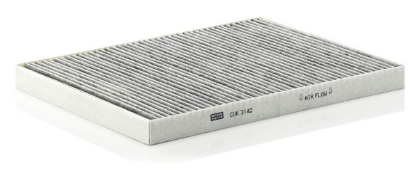 MANN CUK3142 | Kabin Filtresi Karbonlu (Chrysler Voyager IV 2.4 3.3 3.8 00-08)