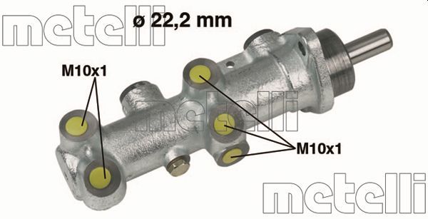 METELLİ 05-0241 | / Fren Ana Merkez Ø 22,2mm (Citroen Jumper 2.5 D 94-02 / Peugeot Boxer 2.5 D 94-02)
