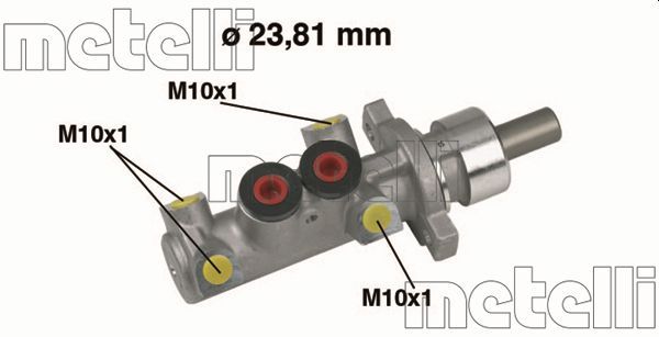 METELLİ 05-0361 | Fren Ana Merkezi (Peugeot Partner 1.9 406)