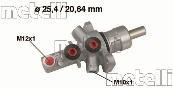 METELLİ 05-0561 | Fren Ana Merkezi BMW E38-E39 1998-2003
