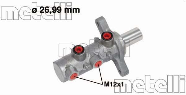 METELLİ 05-0729 | / Fren Ana Merkez (Fiat Ducato 06 -)