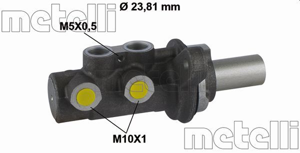 METELLİ 05-0784 | / Ana Merkez (Peugeot 208 1,4Vtı / Citroen C3 II 1,4Vtı 1.6 HDI 16V 1,6Vtı 09 -)