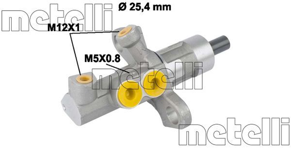 METELLİ 05-0811 | Fren Ana Merkez Opel Astra J / Insignia A / Cruze