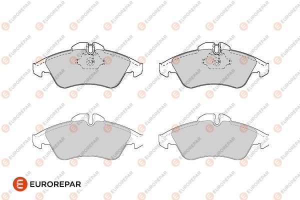 MOPAR (PSA) 1686265680 | Erp Fren Balatası Ön (156.5 mm) Volkswagen Lt35 Sprinter 2T 96-Gdb1220 (Iam)