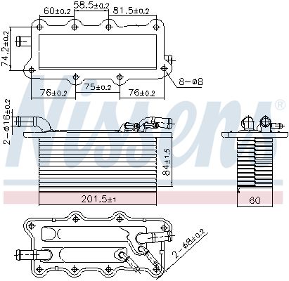 NISSENS 96122 | Intercooler Radyatörü-Manifold VW Audi Seat Skoda