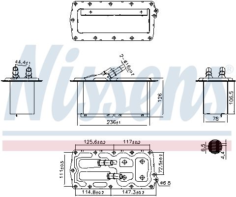NISSENS 96158 | Turbo Radyatörü Ford Mondeo (2014) 1.5 Ecoboost