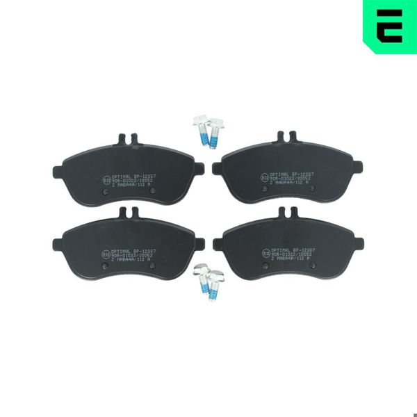 OPTIMAL BP-12387 | Fren Balatası Ön Mercedes C-Serisi (W204)-E-Serisi (W212)-E-Serisi Coupe (C207)