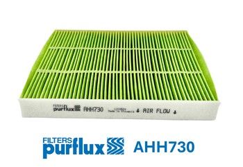 PURFLUX AHH730 | Kabin Filtresi Karbonlu (VW Polo , T-Cross 2018- Audi A1 2019- Seat Ibiza 2018 -)