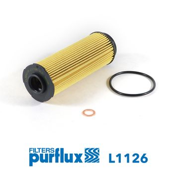 PURFLUX L1126 | Yağ Filtresi 16-1-Seri (F20-F21) 3-Seri (F30-F31-F34-F80) X3-X4-X5