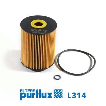 PURFLUX L314 | Yağ Filtresi (VW Golf 96-98 Passat 94-05 Touareg 03-10) Aaa-Azz