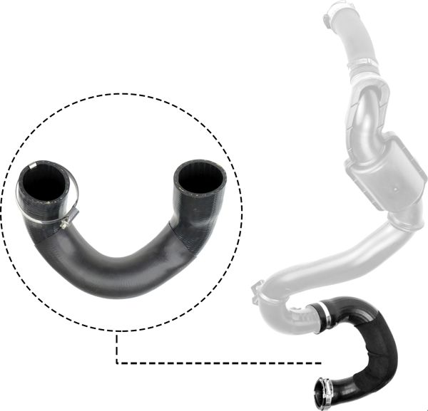 RAPRO 12624 | Turbo Hortumu 01-Traffic-Vivaro 2.0Dci