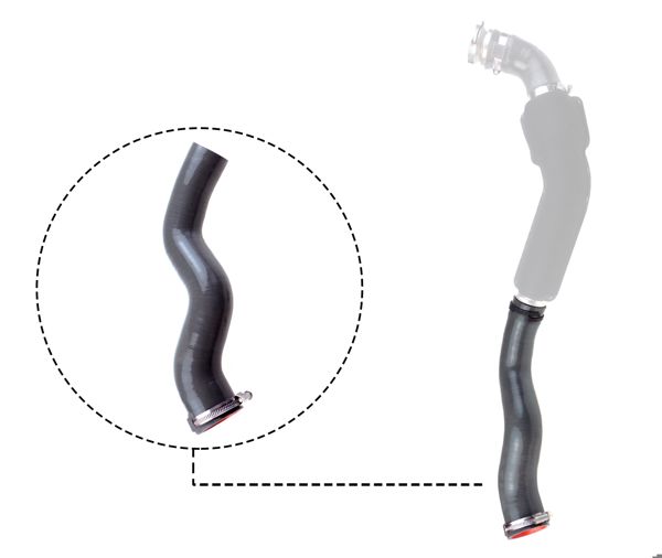 RAPRO 12664 | Turbo Hortumu 07-11 Master.II-Movano. 2.5Cdti Sıcak Taraf Büyük