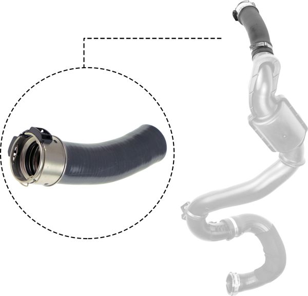 RAPRO 12666 | Turbo Hortumu 01-Traffic-Vivaro 2.0 DCI Silikon