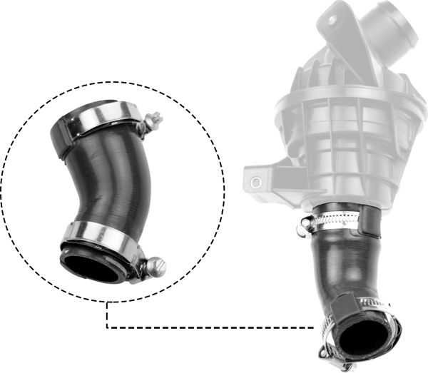 RAPRO 15673 | Turbo Hortumu Pt.Bipper-Nemo 1.4Hdi *Dv4ted* Silikon