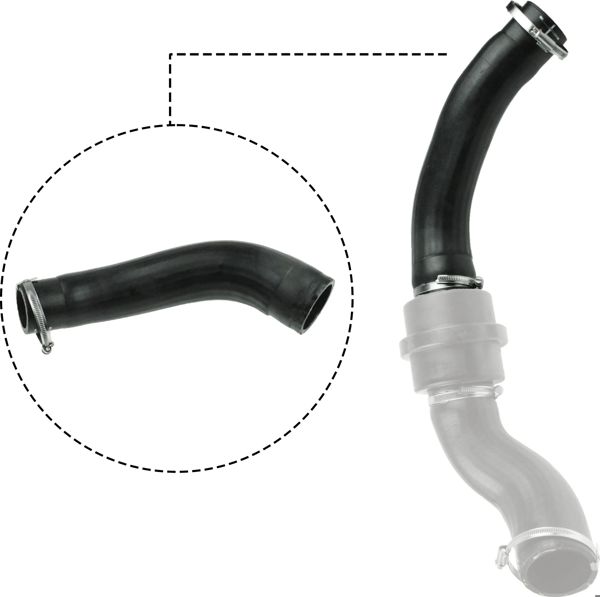 RAPRO 16242 | Turbo Hortumu (Üst)