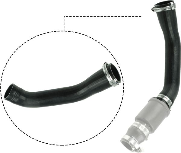 RAPRO 16245 | Intercooler Hortumu 12-Transit.V348 2.2Tdci Büyük