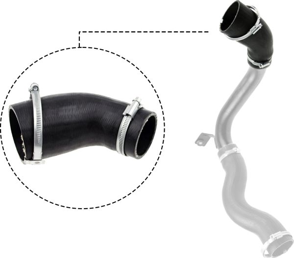 RAPRO 16282 | Turbo Hortumu (Küçük) Ford Mondeo IV 2.2 TDCI 07- >