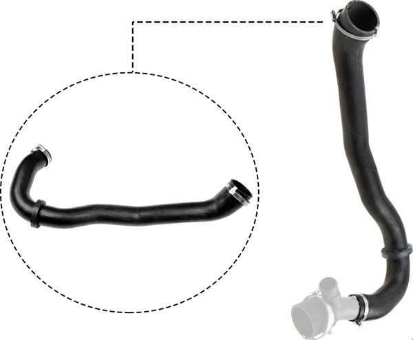 RAPRO 16291 | Turbo Hortumu (Büyük) Ford Mondeo IV 2.0 07- >