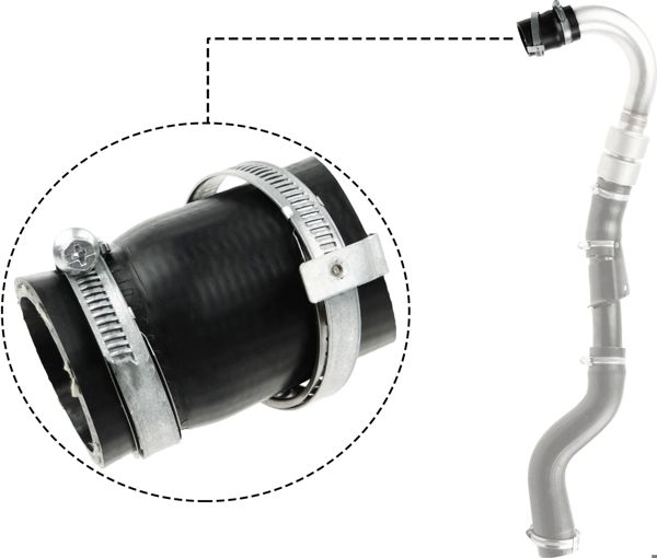 RAPRO 16303 | Turbo Hortumu (Küçük) Ford Focus III 2011 /