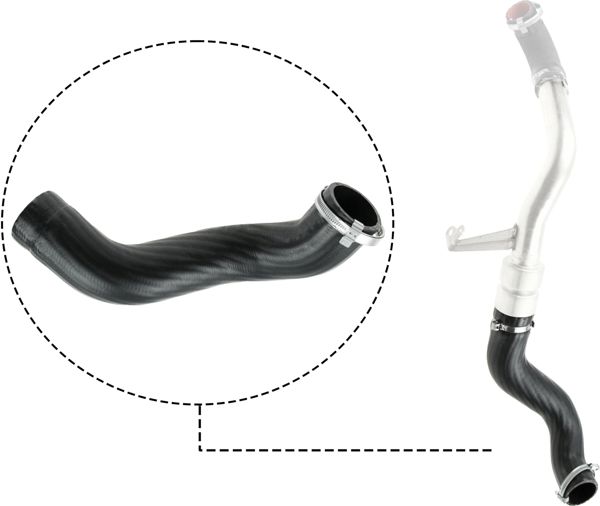 RAPRO 16325 | Turbo Hortumu (Büyük) Ford Mondeo IV 1.8 TDCI 07- >